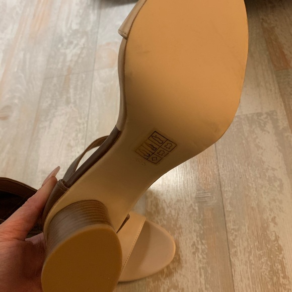 Jeffrey Campbell color-block heel sandals - Picture 2 of 3